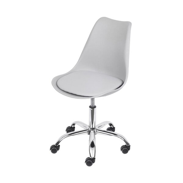 Cadeira Para Escritório Eiffel Eames Joly 1108 Cinza