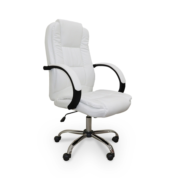 Cadeira Para Escritório Giratória - Branca - Lms-gu-y-2848