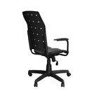 Cadeira Para Escritório Iso Presidente Giratória Preto - Peth