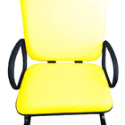 Cadeira Para Escritório Para Obesos Até 250kg Amarelo