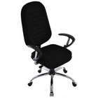 Cadeira Para Escritório Presidente Gomada Linha Blenda Preto