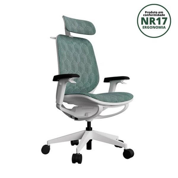 Cadeira Para Escritório Presidente Nr17 Joplin Com Apoio De C