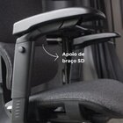 Cadeira Para Escritório Presidente Nr17 Nemesis Preto/cinza