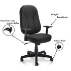 Cadeira Para Escritório Presidente Plus C/ Braços Reguláveis