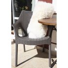 Cadeira Para Jardim 82cmx61cm Relic Cinza Mushroom