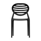 Cadeira Para Jardim 83cmx46cm Stripe Preto