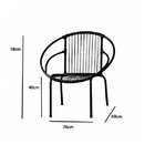 Cadeira Para Jardim Circular Eclipse