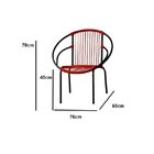 Cadeira Para Jardim Circular Eclipse