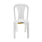 Cadeira para Jardim de Plástico Branca 89x43x39 Bistrô Robust