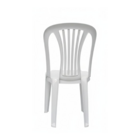 Cadeira para Jardim de Plástico Branca 89x43x39 Bistrô Robust