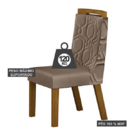 Cadeira Para Mesa De Jantar 2 Unidades Ágata Mdf - Leifer