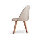 Cadeira Para Mesa De Jantar Lua Estabilidade E Segurança Bege