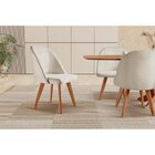 Cadeira Para Mesa De Jantar Lua Nude