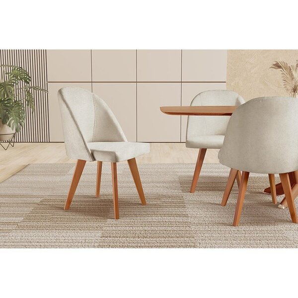 Cadeira Para Mesa De Jantar Lua Nude