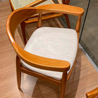 Cadeira Para Mesa De Jantar Mady 64cm Madeira Maciça Com Braç