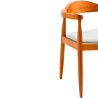 Cadeira Para Mesa De Jantar Mady 64cm Madeira Maciça Com Braç