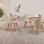 Cadeira Para Mesa De Jantar Manuela Bege