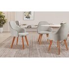 Cadeira Para Mesa De Jantar Manuela Cinza