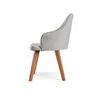 Cadeira Para Mesa De Jantar Manuela Cinza