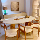 Cadeira Para Mesa De Jantar Mavy 55cm Madeira Maciça Com Braç