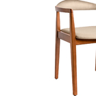 Cadeira Para Mesa De Jantar Mavy 55cm Madeira Maciça Com Braç