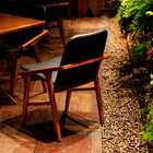 Cadeira Para Mesa De Jantar Perry 52cm Madeira Maciça Com Bra