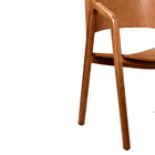 Cadeira Para Mesa De Jantar Saly 52cm Madeira Maciça Com Braç