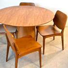 Cadeira Para Mesa De Jantar Tami 48cm Madeira Maciça - Sallar