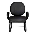 Cadeira Para Obesos Até 200 Kg Linha Fat Preto