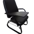 Cadeira Para Obesos Até 200kg Universitária  Linha Obeso Preto