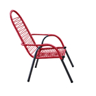 Cadeira Para Quintal Area De Lazer Rosa Adulto Luxo