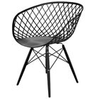 Cadeira Para Sala De Estar Ayla Preto