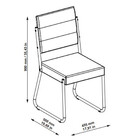 Cadeira Para Sala De Estar Carraro Estofada