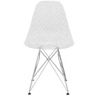 Cadeira Para Sala De Estar Eames Maglia Pc Eiffel Transparente