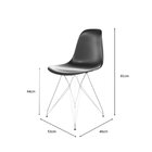 Cadeira Para Sala De Estar Eames Pc Eiffel Âmbar