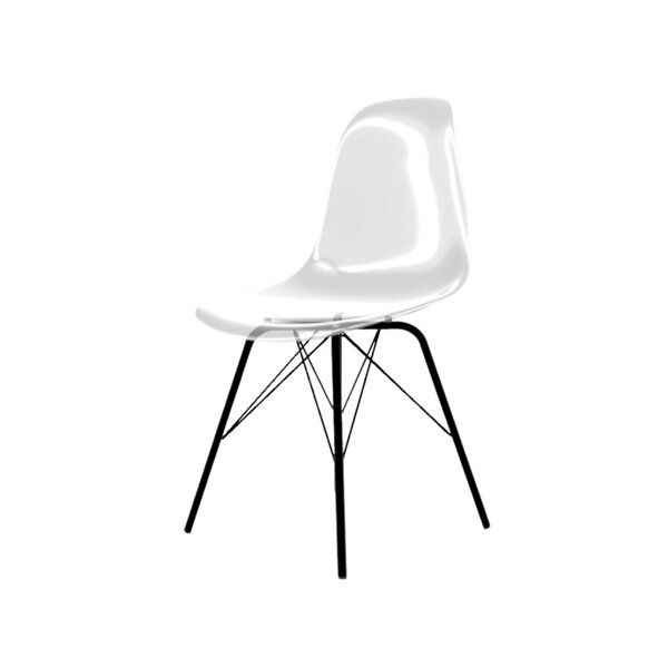 Cadeira Para Sala De Estar Eames Pc Tower Transparente