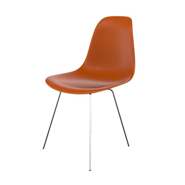 Cadeira Para Sala De Estar Eames Pp Fit Terracota