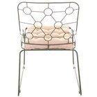 Cadeira Para Sala De Estar Istambul Verde Oliva/bege