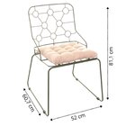 Cadeira Para Sala De Estar Istambul Verde Oliva/bege