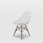 Cadeira Para Sala De Estar Kayla Dsw Branca