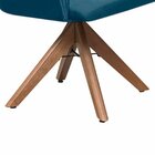 Cadeira Para Sala De Estar Marquesa Azul