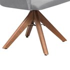 Cadeira Para Sala De Estar Marquesa Cinza