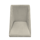 Cadeira Para Sala De Jantar Ana Pés Palito Suede Bege - D'cla