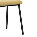 Cadeira Para Sala De Jantar Antonella  Amarela/preto