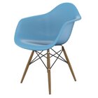 Cadeira Para Sala De Jantar Arm Dsw Azul Claro