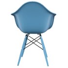 Cadeira Para Sala De Jantar Arm Dsw Inj Azul Claro