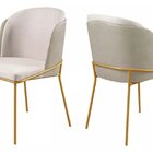 Cadeira Para Sala De Jantar Aurora Bege/pérola