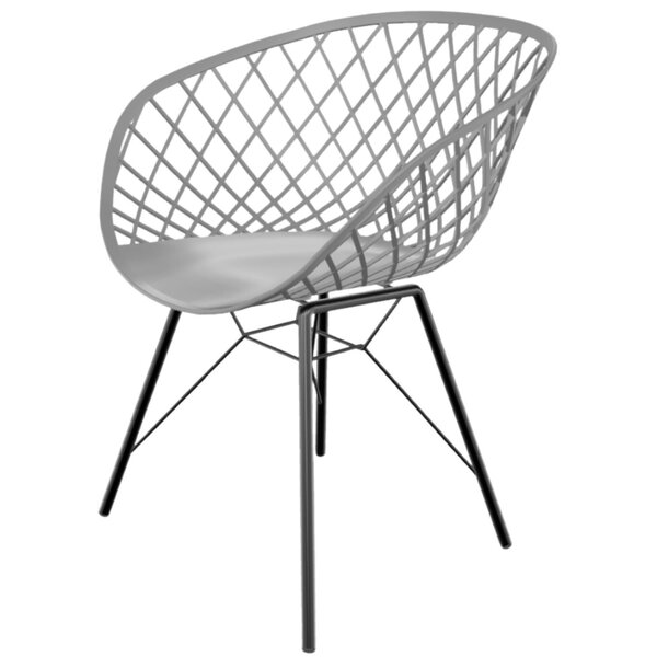 Cadeira Para Sala De Jantar Ayla Steel Cinza Brasão