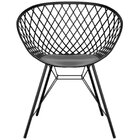 Cadeira Para Sala De Jantar Ayla Steel Preto