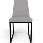 Cadeira Para Sala De Jantar Base Aço Industrial Preto Dafne L